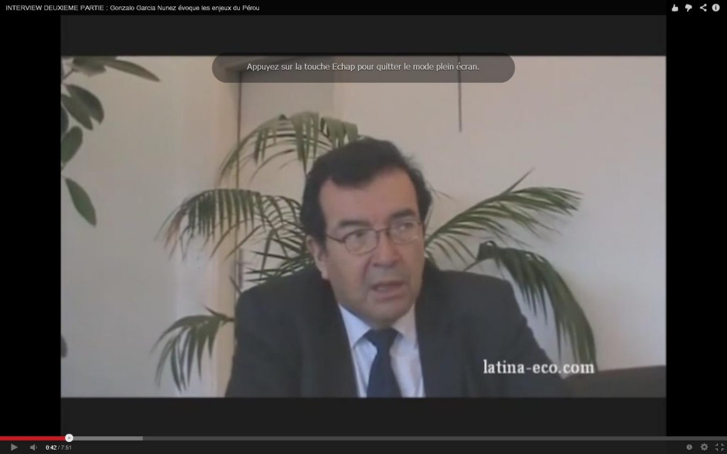 Gonzalo Garcia Nuñez au colloque de l'IdA le 18/11/2011 à Rennes