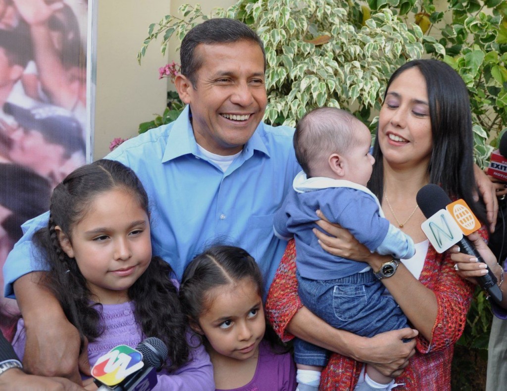 Ollanta Humala et sa famille